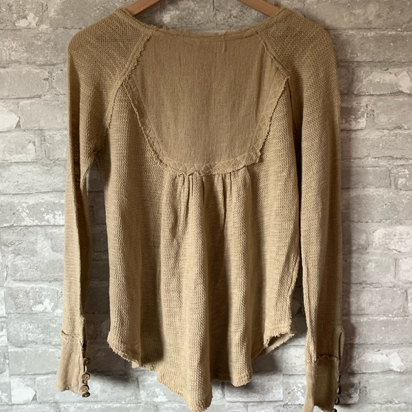 Free People Babydoll Henley - Picture 3 of 3